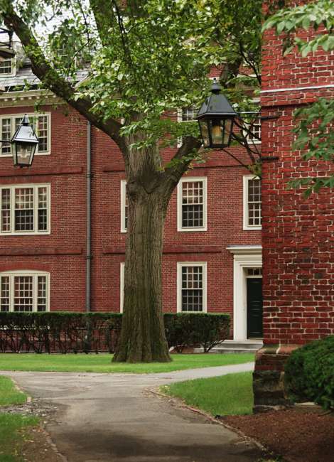 University campus, Harvard
